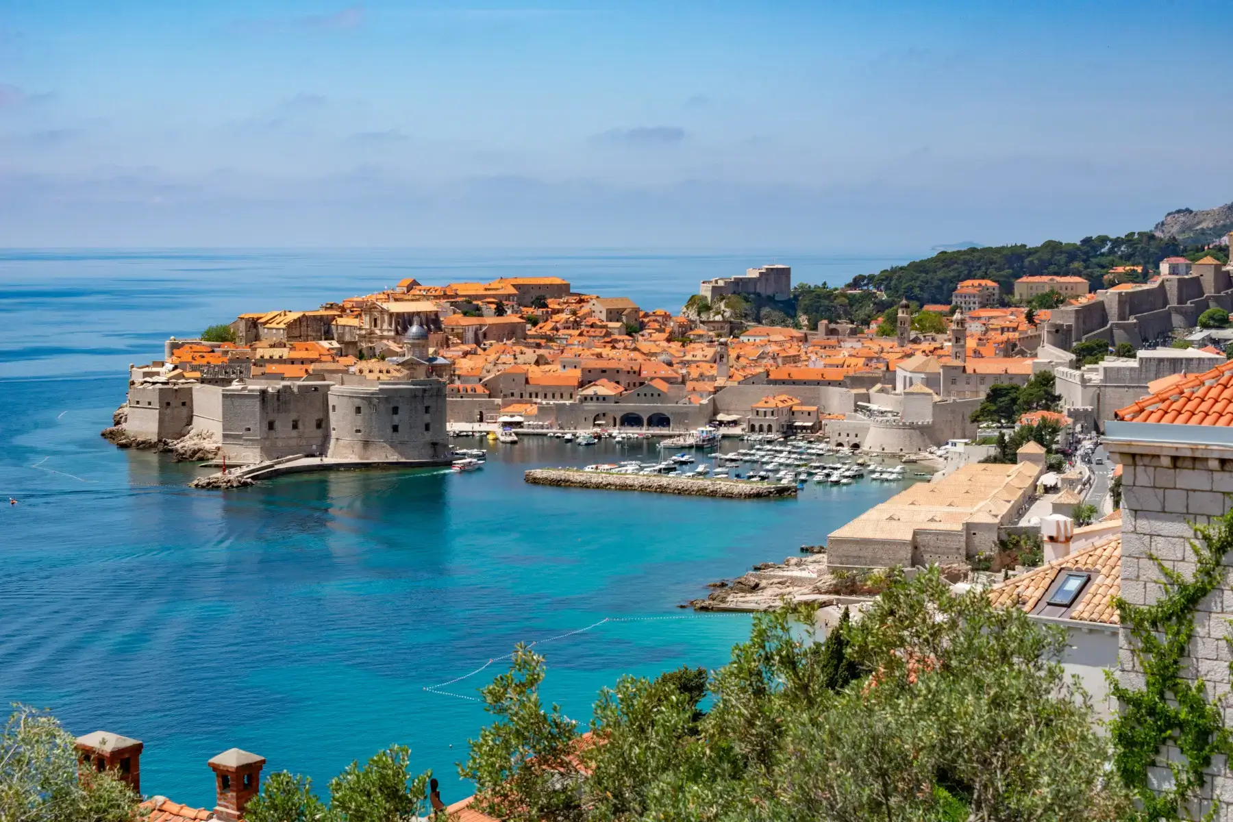 Vista de Dubrovnik, Croacia
